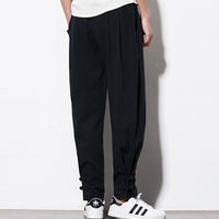 Autumn Harem Pants Menpure Linen Pants Linen Hemp Linen Pants Hip Hop Loose Vintage Long Pants Casual Joggers