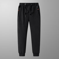 Plus Size Thick Track Pants Men's Lambswool