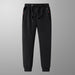 Plus Size Thick Track Pants Men's Lambswool